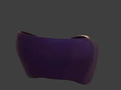 Gas mask helmet 3d model scifi Low-poly  Low-poly 3D model 212