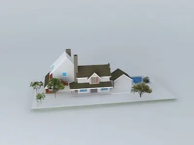 JUST A FANTASY HOUSE 3D model