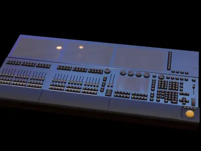 Light Console  3D model