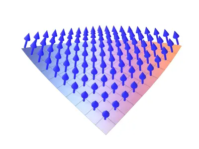 Normal on a Curved Surface V1 002 Low-poly 3D model