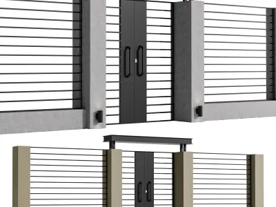  Fencing 25 3D model