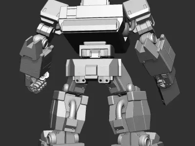 Nintendo robot version 2  3D print model