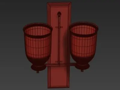 Regal Wall Scone 3D model