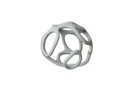 SciFi Cube Object No 32614 Low Poly Shape Texture