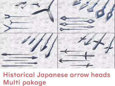 3D japanese arrow head multi pack
