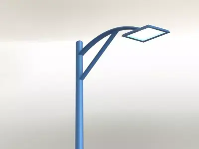 Light Post 3D model purchase