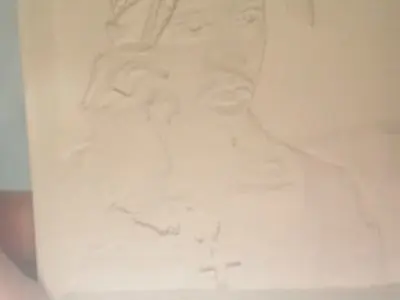 3D Printable  2-Pac picture in frame  3D print model