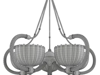 Barovier et Toso Italian Venetian Murano Low-poly 3D model