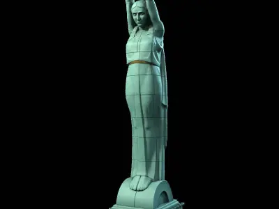 Freedom monument 3D print model