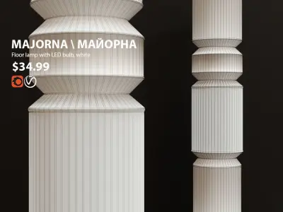 floor lampmajorna 3D model