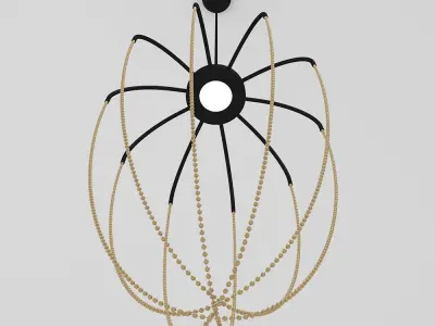 Alysoid Pendant Lamp 3D model