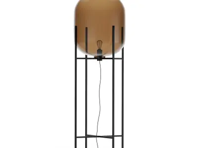 Replica Oda lamp collection - Floor and table lamps 3D model