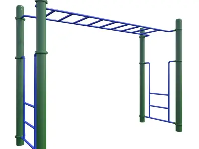Monkey Bars-003 3D model