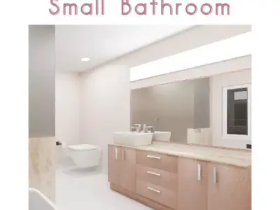 Small Bathroom 3D model