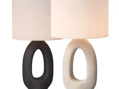 Diego Olivero Chamber Ceramic Table Lamp 3D model