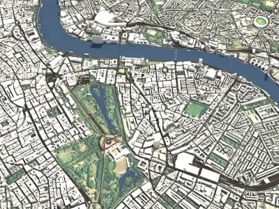 London United Kingdom  3D model