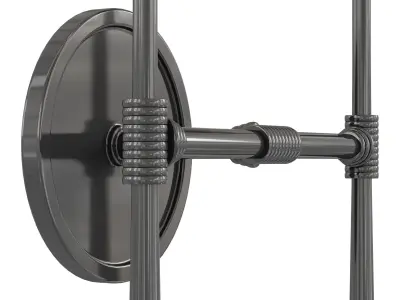 Rhodes Double Sconce 3D model