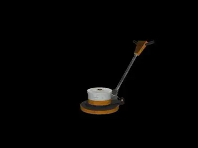 Low-poly Floor Buffer Low-poly 3D model