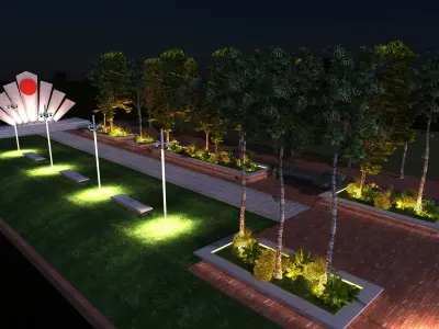 Landscape Sculpture  3D model