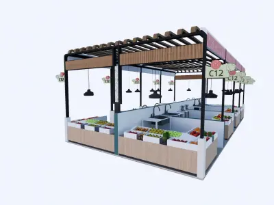 Display Stand 6 3D model