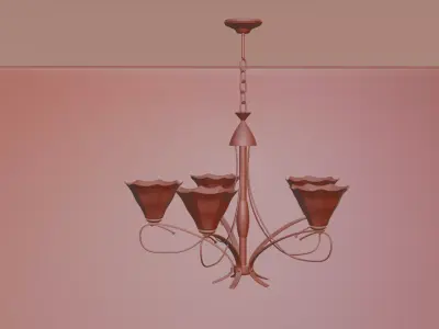 Roof lamp 3D model
