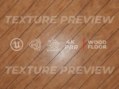PBR Wood Texture Seamless 4K Photorealistic 01 - Archviz - Games Texture