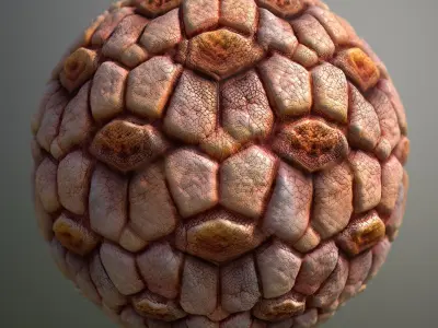 Material Skin Alien 16 Seamless PBR Texture Texture
