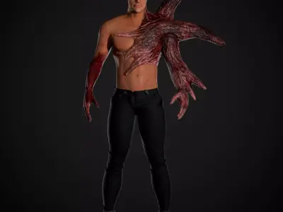 Big Bad Evil Guy who looks like Albert Wesker from Resident Evil 3D model