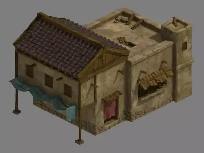 Blacksmith Shop - House 71 3D model