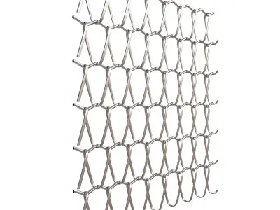   Banker wire ridge flexible mesh 3D model