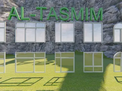 WIndows al tasimim 3D model
