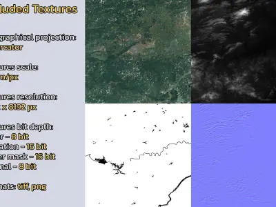 Xinyu China City Landscape 3D Model 3D model