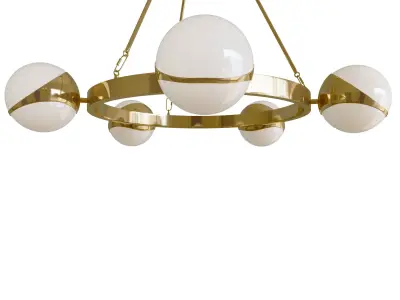 Modern chandelier Free 3D model