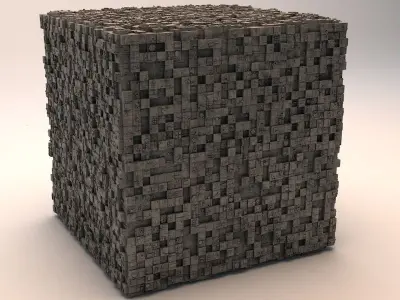 Sci-Fi Shapes - The Cube 3D model