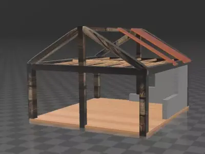 floor section 3D print model