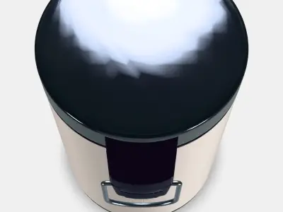EKOLN waste garbage can 3D model