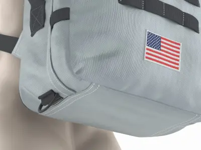  Space Mission Life Support Unit by NASA on Mannequin 