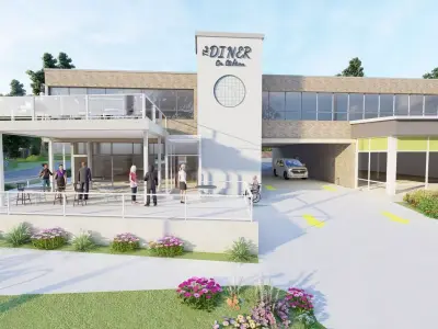 Dine Bar Restaurant 3D model