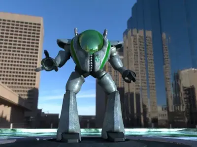 E-Mech robot 3D model