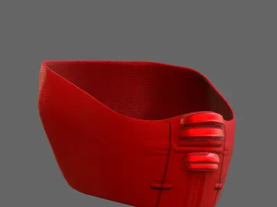 Gas mask helmet 3d model scifi Low-poly  Low-poly 3D model 294