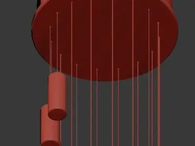 Candil Transparente Innok 3D model