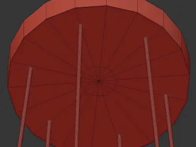 SPUN CLUSTER  3D model