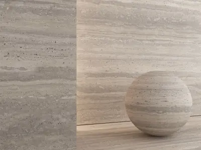 Travertine Porcelain tiles - set 04 Texture