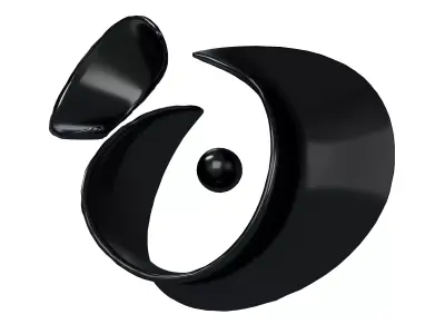 Abstract Shape v38 003 Low-poly 3D model