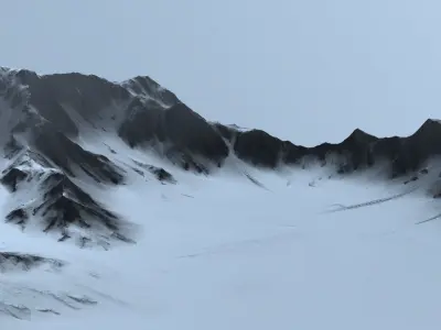 Snow Mountain 3D model