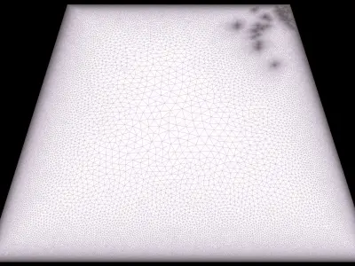 Mecca and the Red Sea coast of Saudi Arabia - tile n21 e38 3D model