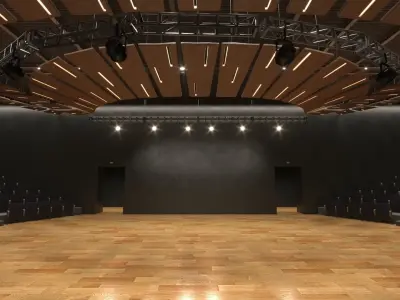 Theater or Concert Hall  3D model