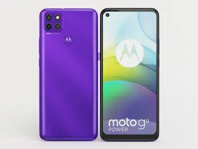 Motorola Moto G9 Power Green 3D model