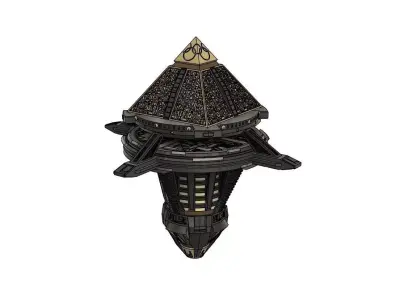 Goauld Laboratory Space Station 3D print model