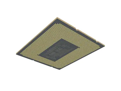 Intel CPU 12 Gen v1 001 Low-poly 3D model